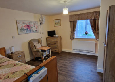 Nursing home bedroom in Swindon